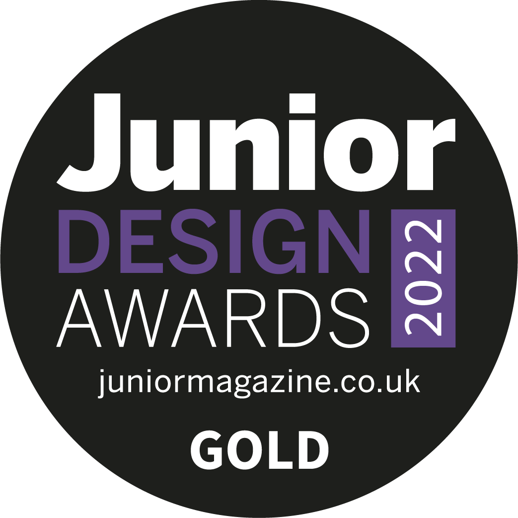 Junior Designs Award 2022 juniormagazine.co.uk Gold
