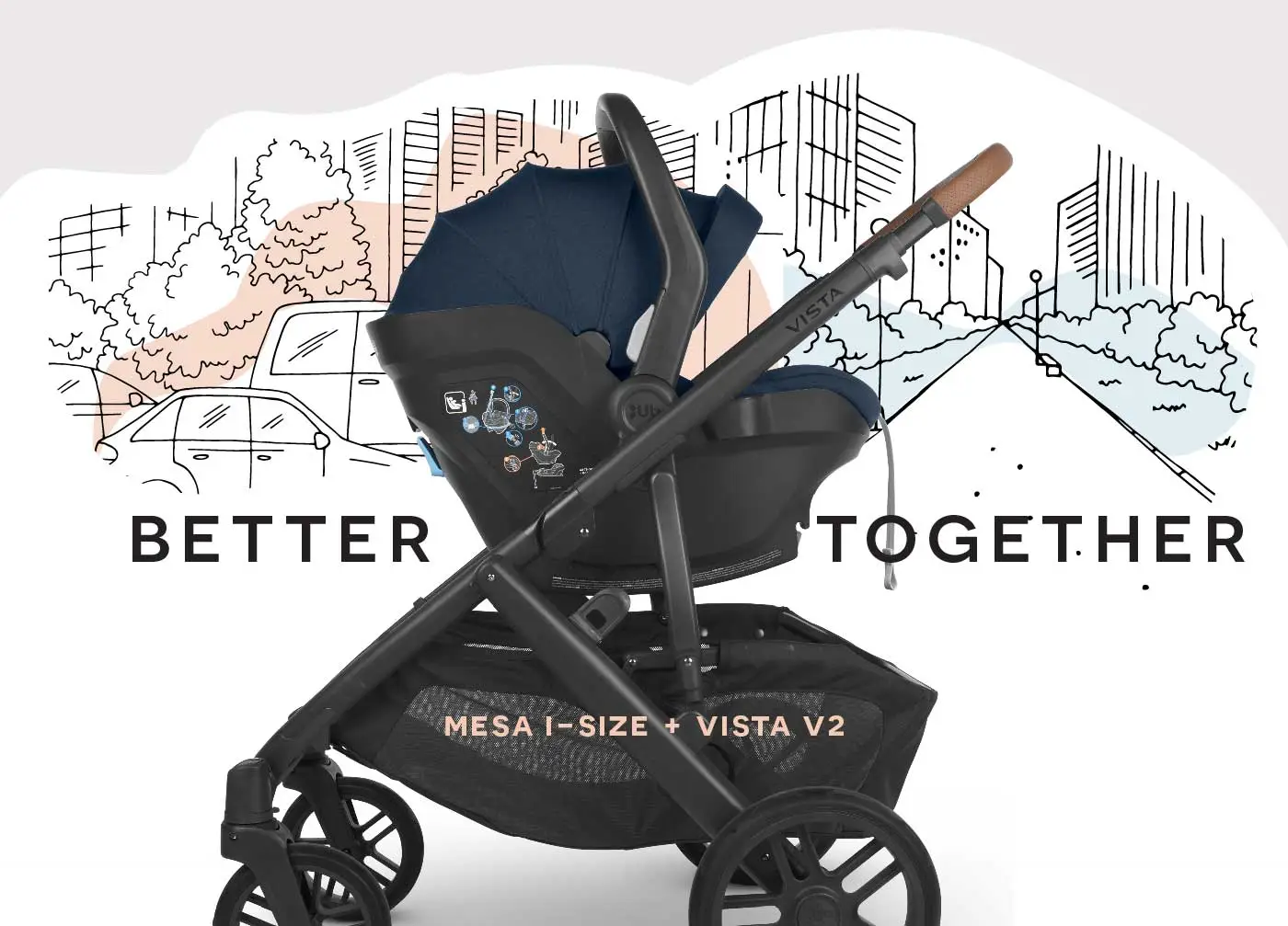 Better together - Mesa i-Size and Vista V2